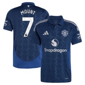 Koszulka Manchester United Mount 7 Wyjazdowe 2024-25 Koszulki Piłkarskie Krótki Rękaw